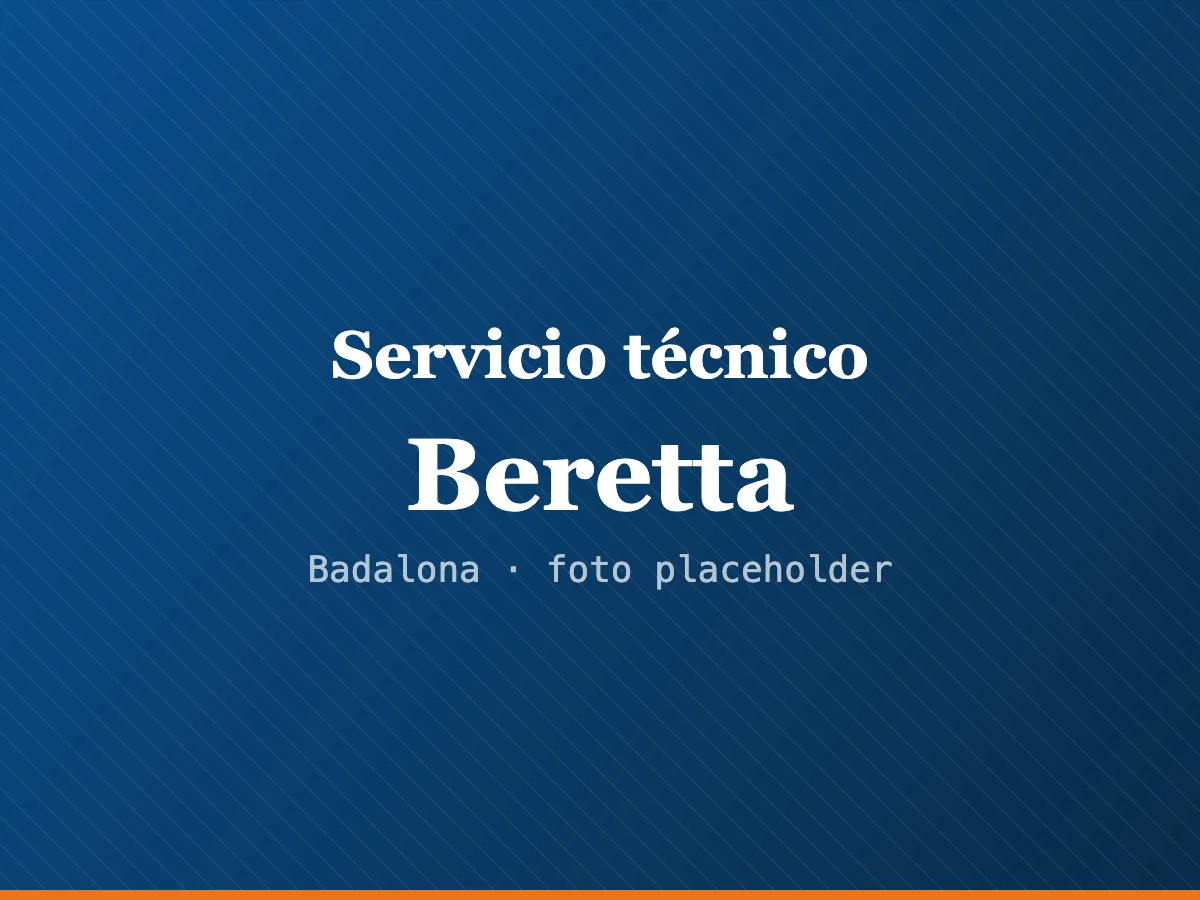 Servicio técnico de calderas Beretta en L'Hospitalet