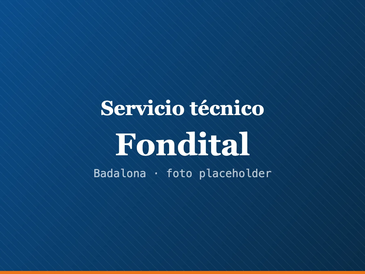 Servicio técnico de calderas Fondital en L'Hospitalet