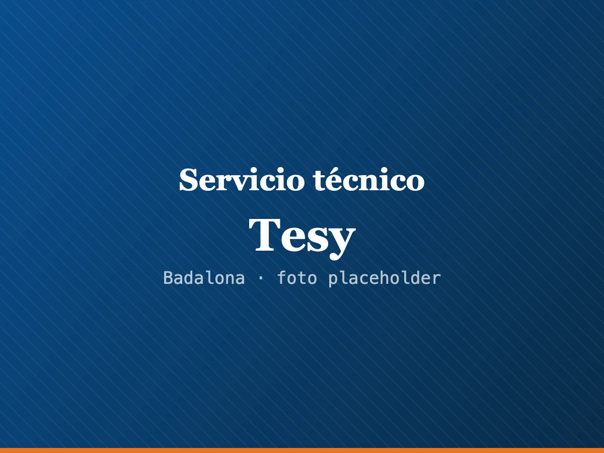 Servicio técnico Tesy en L'Hospitalet